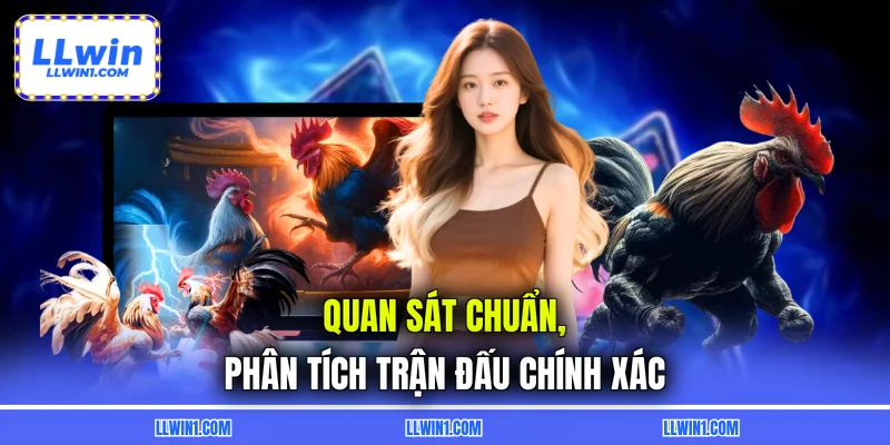 Quan sát chuẩn, phân tích trận đấu chính xác